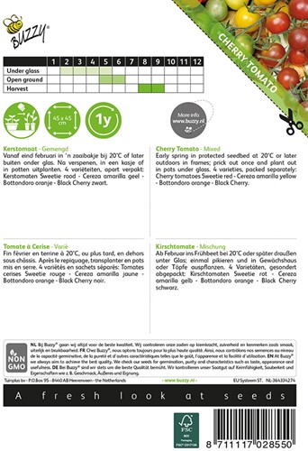 Tomate à Cerise varié - Buzzy-2