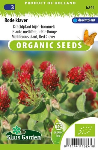 Trèfle rouge, plante mellifère EKO