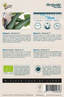 Biologische zaden Courgette Partenon F1-2