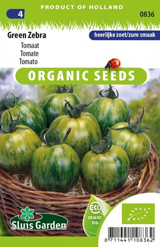 Tomate Green Zebra improved EKO