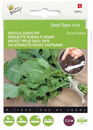 Roquette Selvatica Ruban à Semer – Buzzy Seed Tape