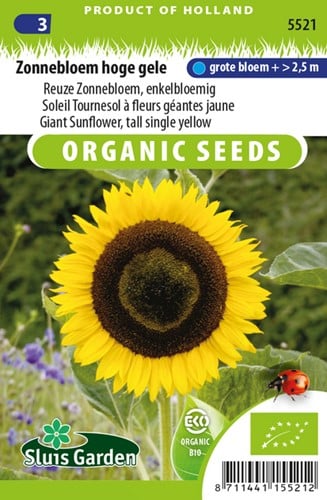 Tournesol à fleurs géantes jaune EKO