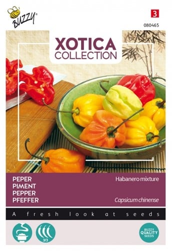 Piment Habanero melangé - Xotica Collection