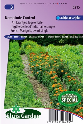 Tagète Oeillet d´Inde naine simple Nematode Control - Tagetes