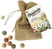 Blossombs jute cadeauzakje