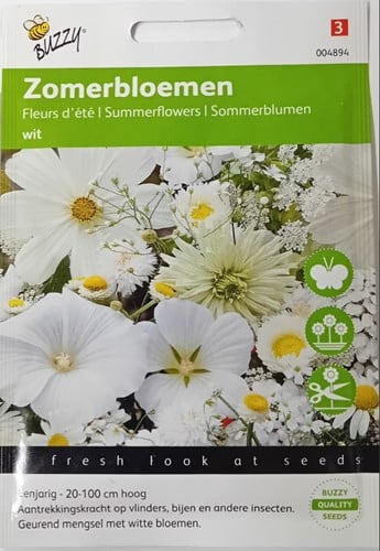 Fleurs d’été En mélange blanches - Buzzy
