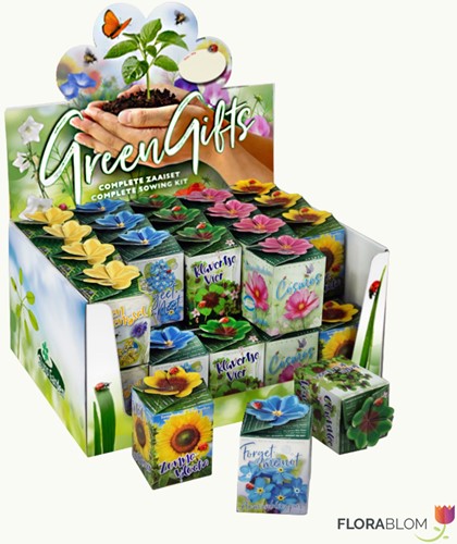 Greengift Gemengd 40 stuks in showdoos