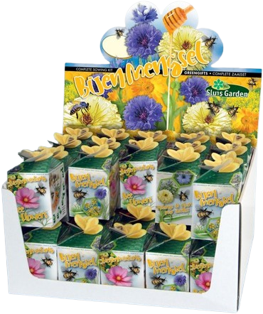 Greengift Mélange de fleurs pour abeilles 40 pcs en showbox