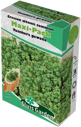 Épandeur graines de cresson alénois - Maxi Pack Sluis Garden