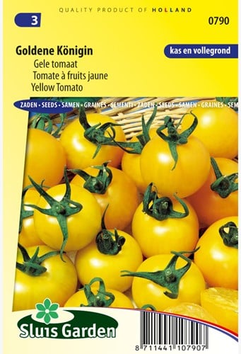 Tomate à fruits jaune Goldene Königin