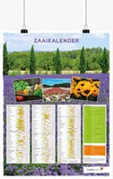 Poster Calendrier des Semis Néerlandais - Plié