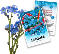 Vergeet-mij-Niet  - Myosotis zakjes persoonlijk bedrukt - 250 stuks