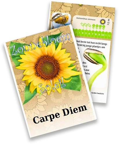 Tournesol Paquets de semences personnalisés - 50 pièces-2